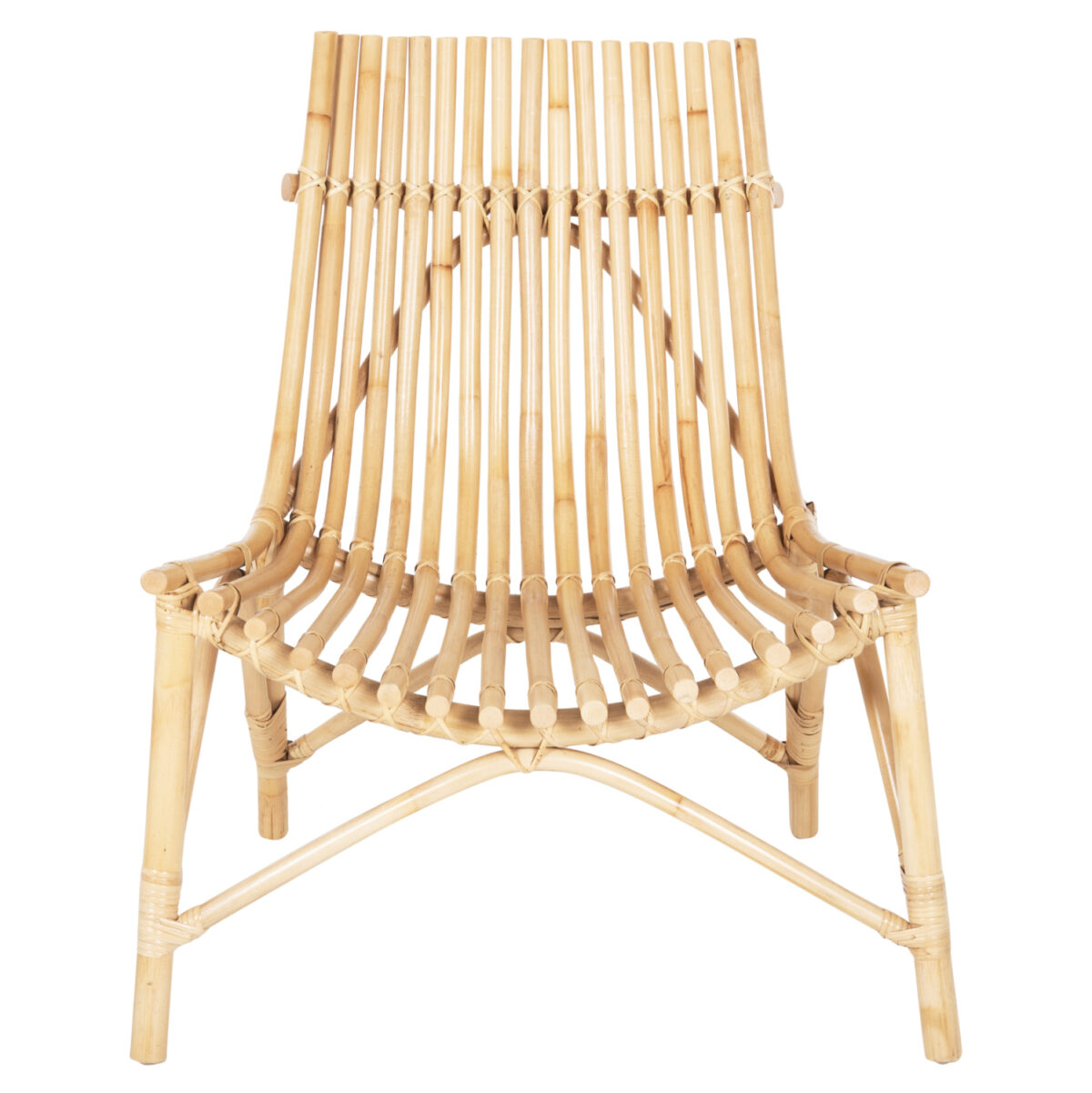 ΚΑΡΕΚΛΑ ΕΞΩΤ.ΧΩΡΟΥ CELLION LH10.9812.01 ΡΑΒΔΟΙ RATTAN ΣΕ ΦΥΣΙΚΟ ΧΡΩΜΑ 76x72x83Υεκ. - Image 3