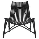 ΚΑΡΕΚΛΑ ΕΞΩΤ.ΧΩΡΟΥ CELLION LH10.9812.02 ΡΑΒΔΟΙ RATTAN ΣΕ ΜΑΥΡΟ ΧΡΩΜΑ 76x72x83Υεκ. - Image 3