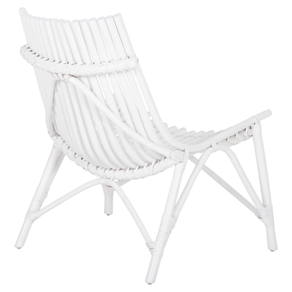 ΚΑΡΕΚΛΑ ΕΞΩΤ.ΧΩΡΟΥ CELLION LH10.9812.03 ΡΑΒΔΟΙ RATTAN ΣΕ ΛΕΥΚΟ ΧΡΩΜΑ 76x72x83Υεκ. - Image 5