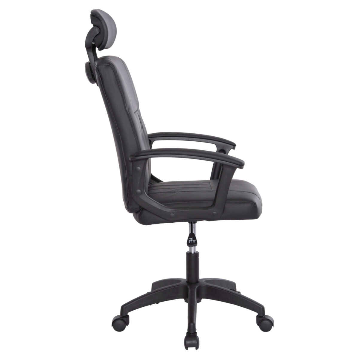 ΚΑΡΕΚΛΑ ΓΡΑΦΕΙΟΥ NIMBLE LH10.1199.01 ΜΑΥΡΟ PVC-ΜΑΥΡΟΣ ΣΚΕΛΕΤΟΣ & ΒΑΣΗ 59x64x122Υεκ - Image 4