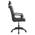 ΚΑΡΕΚΛΑ ΓΡΑΦΕΙΟΥ NIMBLE LH10.1199.01 ΜΑΥΡΟ PVC-ΜΑΥΡΟΣ ΣΚΕΛΕΤΟΣ & ΒΑΣΗ 59x64x122Υεκ - Image 4
