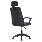 ΚΑΡΕΚΛΑ ΓΡΑΦΕΙΟΥ NIMBLE LH10.1199.01 ΜΑΥΡΟ PVC-ΜΑΥΡΟΣ ΣΚΕΛΕΤΟΣ & ΒΑΣΗ 59x64x122Υεκ - Image 5