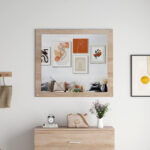 ΚΑΘΡΕΦΤΗΣ ΤΟΙΧΟΥ LH10.4360 ΜΕΛΑΜΙΝΗ ΣΕ ΣΟΝΑΜΑ 80x70x1.8(βάθος)εκ - Image 4