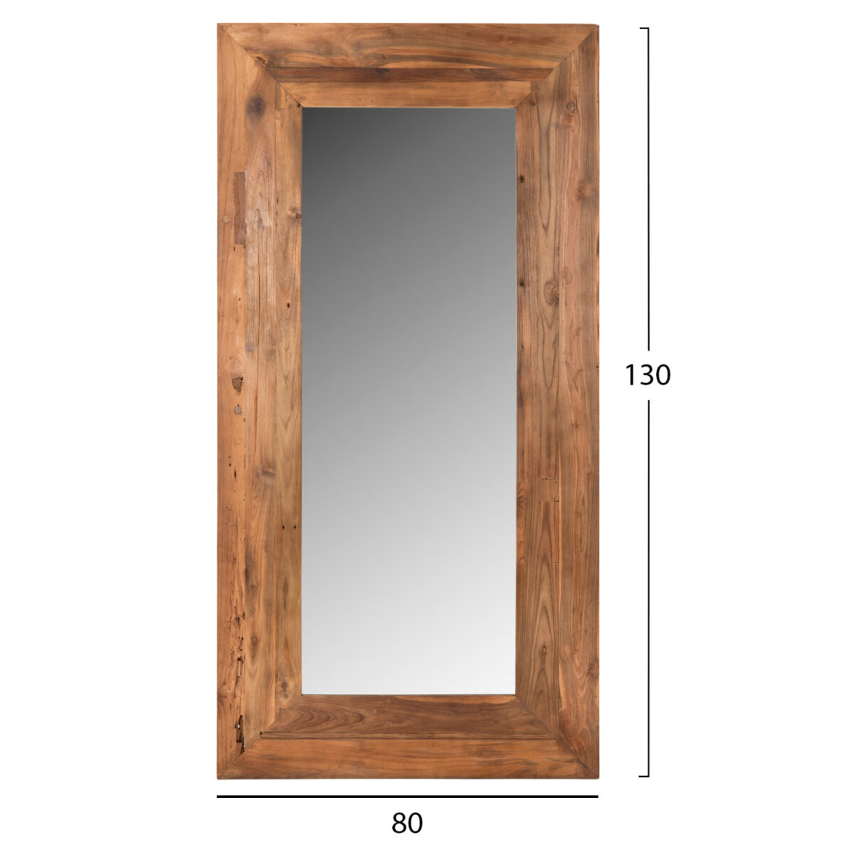 ΚΑΘΡΕΠΤΗΣ ΤΟΙΧΟΥ YORKSHIRE LH10.4268 ΠΛΑΙΣΙΟ ΑΝΑΚΥΚΛΩΜΕΝΟ ΞΥΛΟ ΤΕΑΚ 80x130εκ. - Image 2