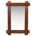 ΚΑΘΡΕΠΤΗΣ ΤΟΙΧΟΥ LH10.4303 ΑΝΑΚΥΚΛΩΜΕΝΟ TEAK ΣΕ ΦΥΣΙΚΟ 70x100Υεκ. - Image 3