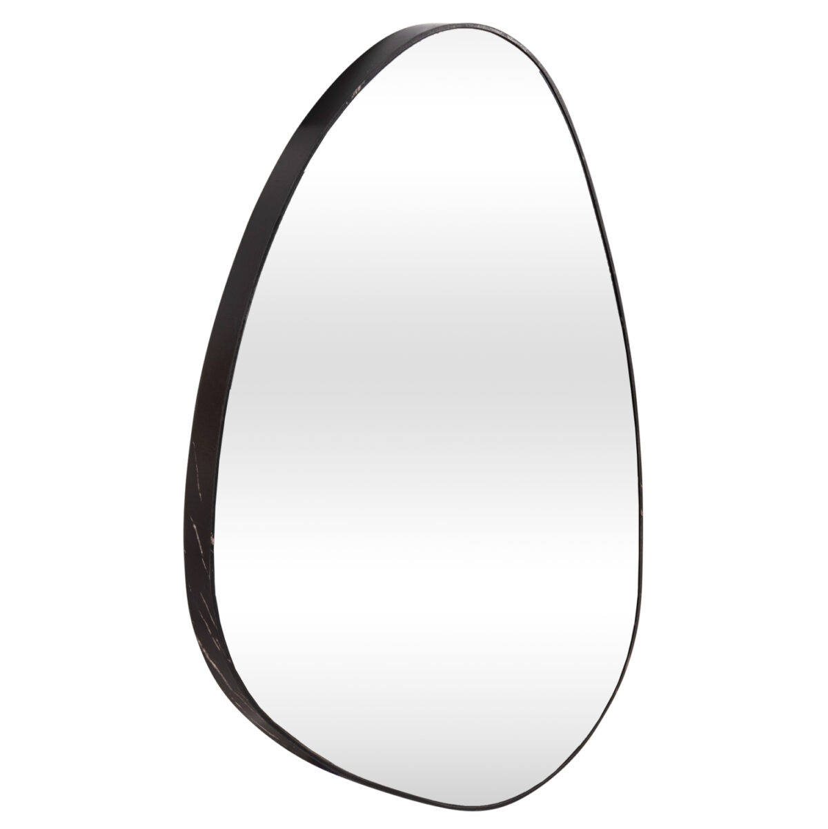 ΚΑΘΡΕΠΤΗΣ ΤΟΙΧΟΥ IRREGU LH10.4487.01 ΜΕ ΠΛΑΙΣΙΟ MDF ΣΕ BLACK MARBLE ΧΡΩΜΑ 60x80Υεκ. - Image 1