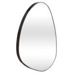 ΚΑΘΡΕΠΤΗΣ ΤΟΙΧΟΥ IRREGU LH10.4487.01 ΜΕ ΠΛΑΙΣΙΟ MDF ΣΕ BLACK MARBLE ΧΡΩΜΑ 60x80Υεκ.