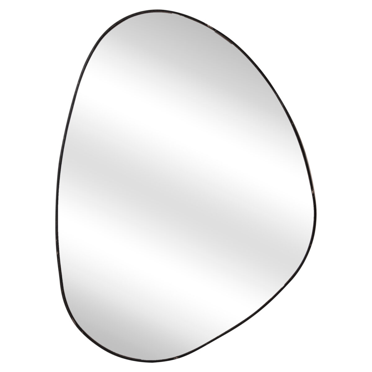 ΚΑΘΡΕΠΤΗΣ ΤΟΙΧΟΥ IRREGU LH10.4487.01 ΜΕ ΠΛΑΙΣΙΟ MDF ΣΕ BLACK MARBLE ΧΡΩΜΑ 60x80Υεκ. - Image 3