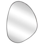 ΚΑΘΡΕΠΤΗΣ ΤΟΙΧΟΥ IRREGU LH10.4487.01 ΜΕ ΠΛΑΙΣΙΟ MDF ΣΕ BLACK MARBLE ΧΡΩΜΑ 60x80Υεκ. - Image 3