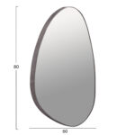 ΚΑΘΡΕΠΤΗΣ ΤΟΙΧΟΥ IRREGU LH10.4487.02 ΜΕ ΠΛΑΙΣΙΟ MDF ΣΕ GREY MARBLE ΧΡΩΜΑ 60x80Υεκ. - Image 2