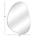 ΚΑΘΡΕΠΤΗΣ ΤΟΙΧΟΥ IRREGU LH10.4487.05 ΜΕ ΠΛΑΙΣΙΟ MDF ΣΕ WHITE MARBLE ΧΡΩΜΑ 60x80Υεκ. - Image 2