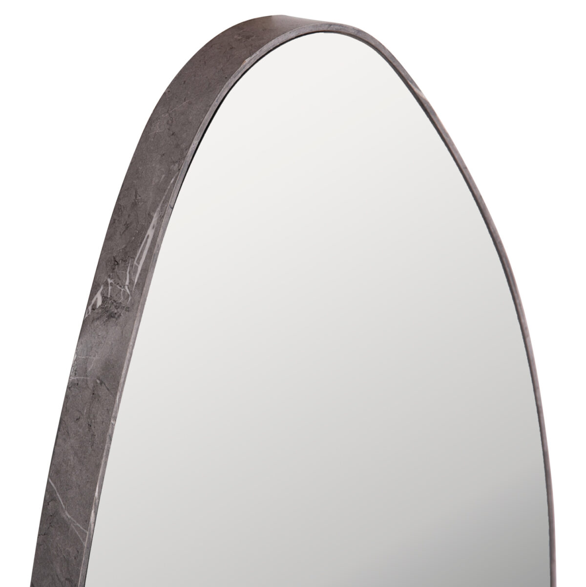 ΚΑΘΡΕΠΤΗΣ ΤΟΙΧΟΥ DROP LH10.4488.02 ΜΕ ΠΛΑΙΣΙΟ MDF ΣΕ ΧΡΩΜΑΤΙΣΜΟ GREY MARBLE 50x80Υεκ. - Image 4