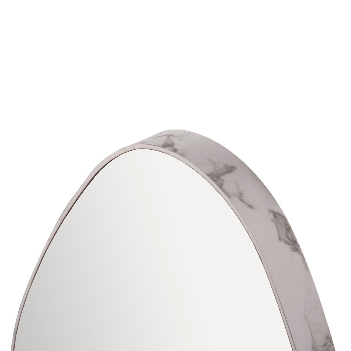 ΚΑΘΡΕΠΤΗΣ ΤΟΙΧΟΥ DROP LH10.4488.05 ΜΕ ΠΛΑΙΣΙΟ MDF ΣΕ ΧΡΩΜΑΤΙΣΜΟ WHITE MARBLE 50x80Υεκ. - Image 4