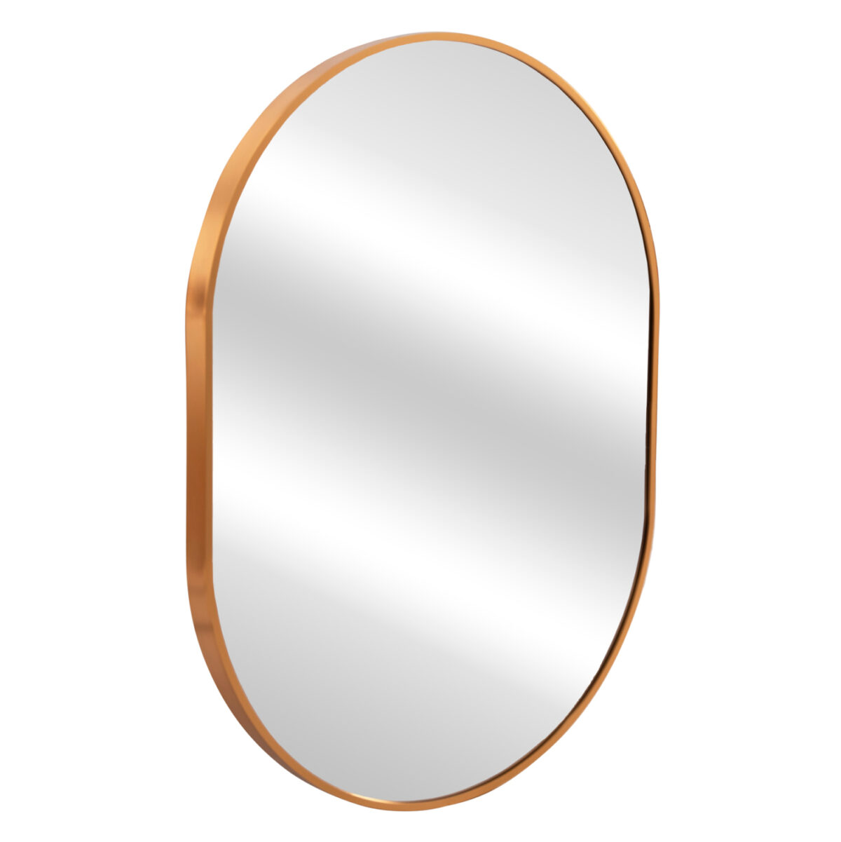 ΚΑΘΡΕΠΤΗΣ ΤΟΙΧΟΥ ΣΕΙΡΑ ARCHER LH10.4500.30 ΠΛΑΙΣΙΟ ΟΒΑΛ ΑΛΟΥΜΙΝΙΟΥ ΧΡΥΣΟ 59x79Υεκ - Image 1