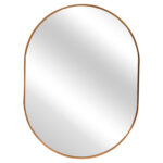 ΚΑΘΡΕΠΤΗΣ ΤΟΙΧΟΥ ΣΕΙΡΑ ARCHER LH10.4500.30 ΠΛΑΙΣΙΟ ΟΒΑΛ ΑΛΟΥΜΙΝΙΟΥ ΧΡΥΣΟ 59x79Υεκ - Image 3