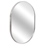 ΚΑΘΡΕΠΤΗΣ ΤΟΙΧΟΥ ΣΕΙΡΑ ARCHER LH10.4500.40 ΠΛΑΙΣΙΟ ΟΒΑΛ ΑΛΟΥΜΙΝΙΟΥ ΑΣΗΜΙ 59x79Υεκ