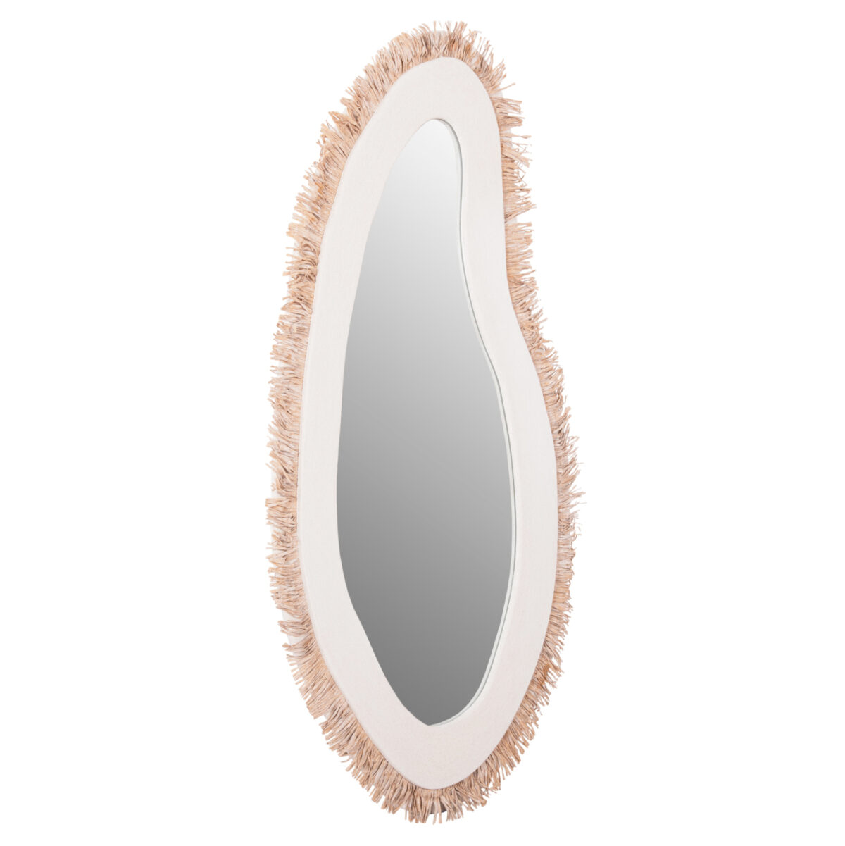 ΚΑΘΡΕΠΤΗΣ ΤΟΙΧΟΥ ΣΕΙΡΑ SANTORINI LH10.4525 MDF ΥΠΟΛΕΥΚΟ-ΔΙΑΚΟΣΜΗΣΗ ΣΕ ΜΠΕΖ 63x1,8x120Υεκ. - Image 3