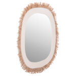 ΚΑΘΡΕΠΤΗΣ ΤΟΙΧΟΥ ΣΕΙΡΑ SANTORINI LH10.4527 MDF ΥΠΟΛΕΥΚΟ-ΔΙΑΚΟΣΜΗΣΗ ΣΕ ΜΠΕΖ 78x1,8x78Υεκ. - Image 3