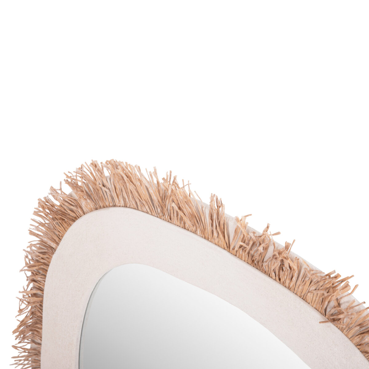 ΚΑΘΡΕΠΤΗΣ ΤΟΙΧΟΥ ΣΕΙΡΑ SANTORINI LH10.4527 MDF ΥΠΟΛΕΥΚΟ-ΔΙΑΚΟΣΜΗΣΗ ΣΕ ΜΠΕΖ 78x1,8x78Υεκ. - Image 4