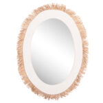 ΚΑΘΡΕΠΤΗΣ ΤΟΙΧΟΥ ΣΕΙΡΑ SANTORINI LH10.4528 MDF ΥΠΟΛΕΥΚΟ-ΔΙΑΚΟΣΜΗΣΗ ΣΕ ΜΠΕΖ 60x2x80Υεκ.