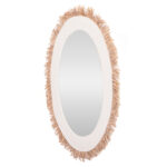 ΚΑΘΡΕΠΤΗΣ ΤΟΙΧΟΥ ΣΕΙΡΑ SANTORINI LH10.4528 MDF ΥΠΟΛΕΥΚΟ-ΔΙΑΚΟΣΜΗΣΗ ΣΕ ΜΠΕΖ 60x2x80Υεκ. - Image 3