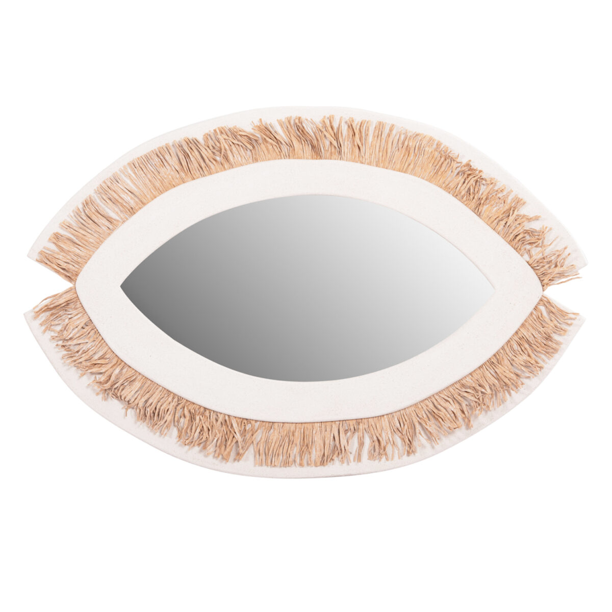 kathreptis-toichoy-fb94529-mdf-ypoleyko- ΚΑΘΡΕΠΤΗΣ ΤΟΙΧΟΥ ΣΕΙΡΑ SANTORINI LH10.4529 MDF ΥΠΟΛΕΥΚΟ-ΔΙΑΚΟΣΜΗΣΗ ΣΕ ΜΠΕΖ 81x1,8x54Υεκ. - Image 1