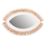 ΚΑΘΡΕΠΤΗΣ ΤΟΙΧΟΥ ΣΕΙΡΑ SANTORINI LH10.4529 MDF ΥΠΟΛΕΥΚΟ-ΔΙΑΚΟΣΜΗΣΗ ΣΕ ΜΠΕΖ 81x1,8x54Υεκ.