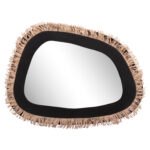 ΚΑΘΡΕΠΤΗΣ ΤΟΙΧΟΥ ΣΕΙΡΑ SANTORINI LH10.4530 MDF ΜΑΥΡΟ-ΔΙΑΚΟΣΜΗΣΗ ΣΕ ΜΠΕΖ 80x1,8x60Υεκ.