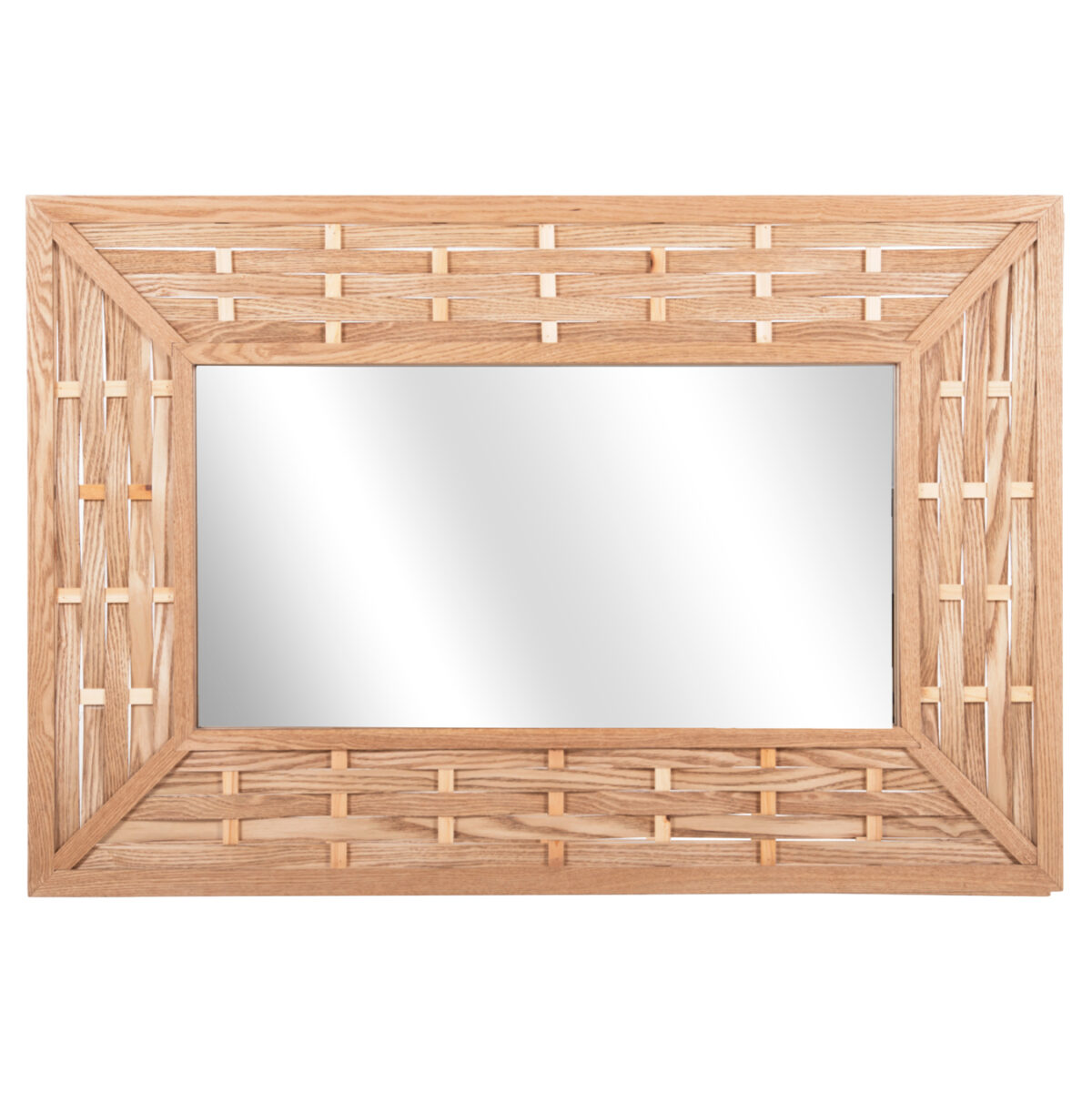 ΚΑΘΡΕΠΤΗΣ ΤΟΙΧΟΥ ΟΡΘΟΓΩΝΙΟΣ LH10.4225 ΜΠΑΜΠΟΥ ΣΕ ΧΡΩΜΑ ΟΑΚ 120x2,5x80 εκ. - Image 3