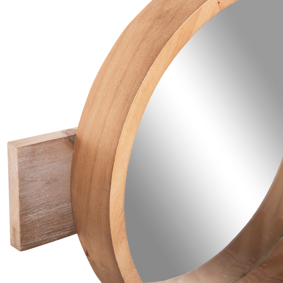 ΚΑΘΡΕΠΤΗΣ ΤΟΙΧΟΥ ΣΤΡΟΓΓΥΛΟΣ SCUTTLE LH10.4222 FIR WOOD&MDF-BLACK METAL 80x6,5x30,5Υεκ. - Image 5