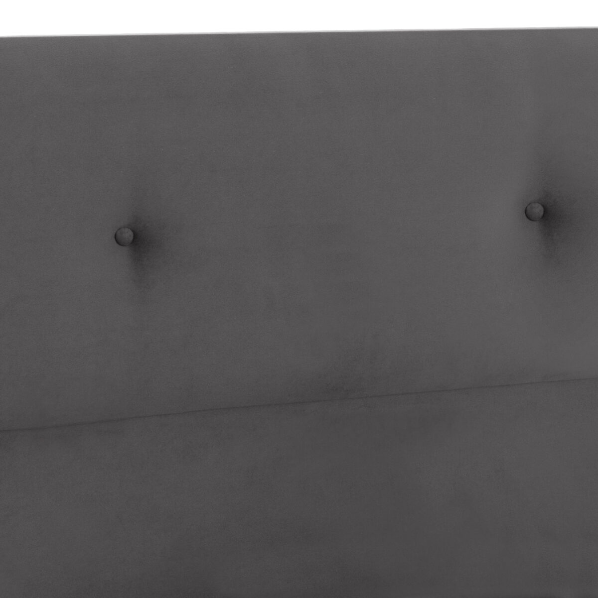 ΚΡΕΒΑΤΙ DOLORES ΑΠΟ ΓΚΡΙ ΒΕΛΟΥΔΟ LH10.637.10 ΓΙΑ ΣΤΡΩΜΑ 150x200 εκ. - Image 5