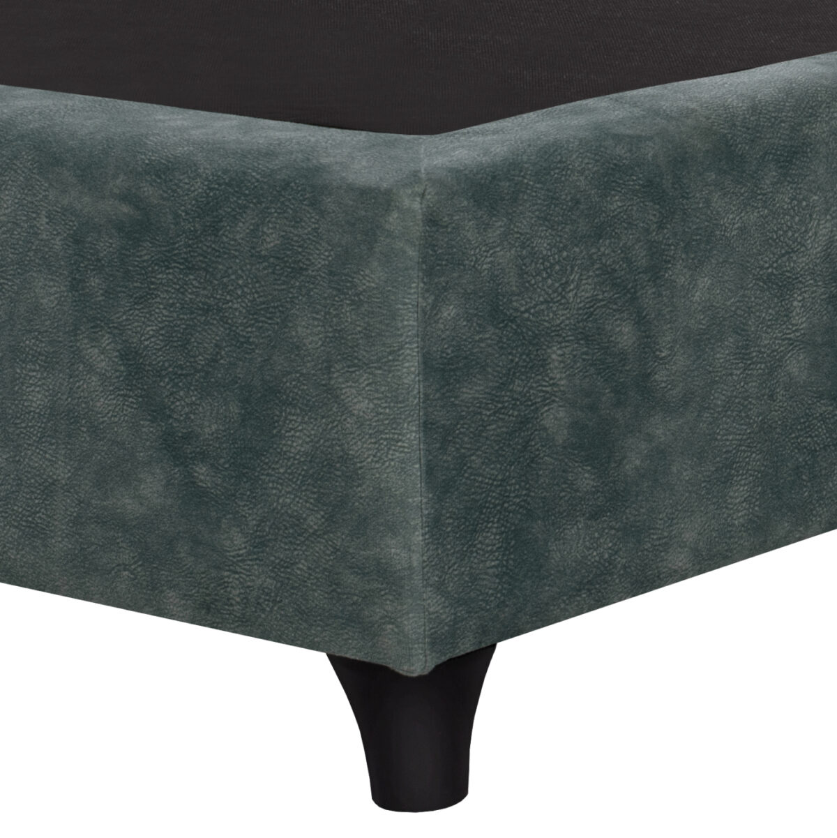 ΚΡΕΒΑΤΙ MALENA ΑΠΟ ΠΡΑΣΙΝΟ ΥΦΑΣΜΑ Τ. NUBUK LH10.651.27 ΓΙΑ ΣΤΡΩΜΑ 90x200 εκ. - Image 5