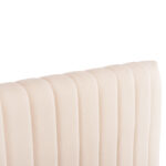 ΚΡEΒΑΤΙ ΔΙΠΛΟ LUTHER LH10.717 ΜΠΕΖ ΥΦΑΣΜΑ ΓΙΑ ΣΤΡΩΜΑ 160x200εκ. - Image 5