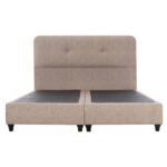 ΚΡΕΒΑΤΙ LH10.637.22 DOLORES ΜΠΕΖ ΥΦΑΣΜΑ τ.NUBUCK, 150x200 εκ. - Image 4