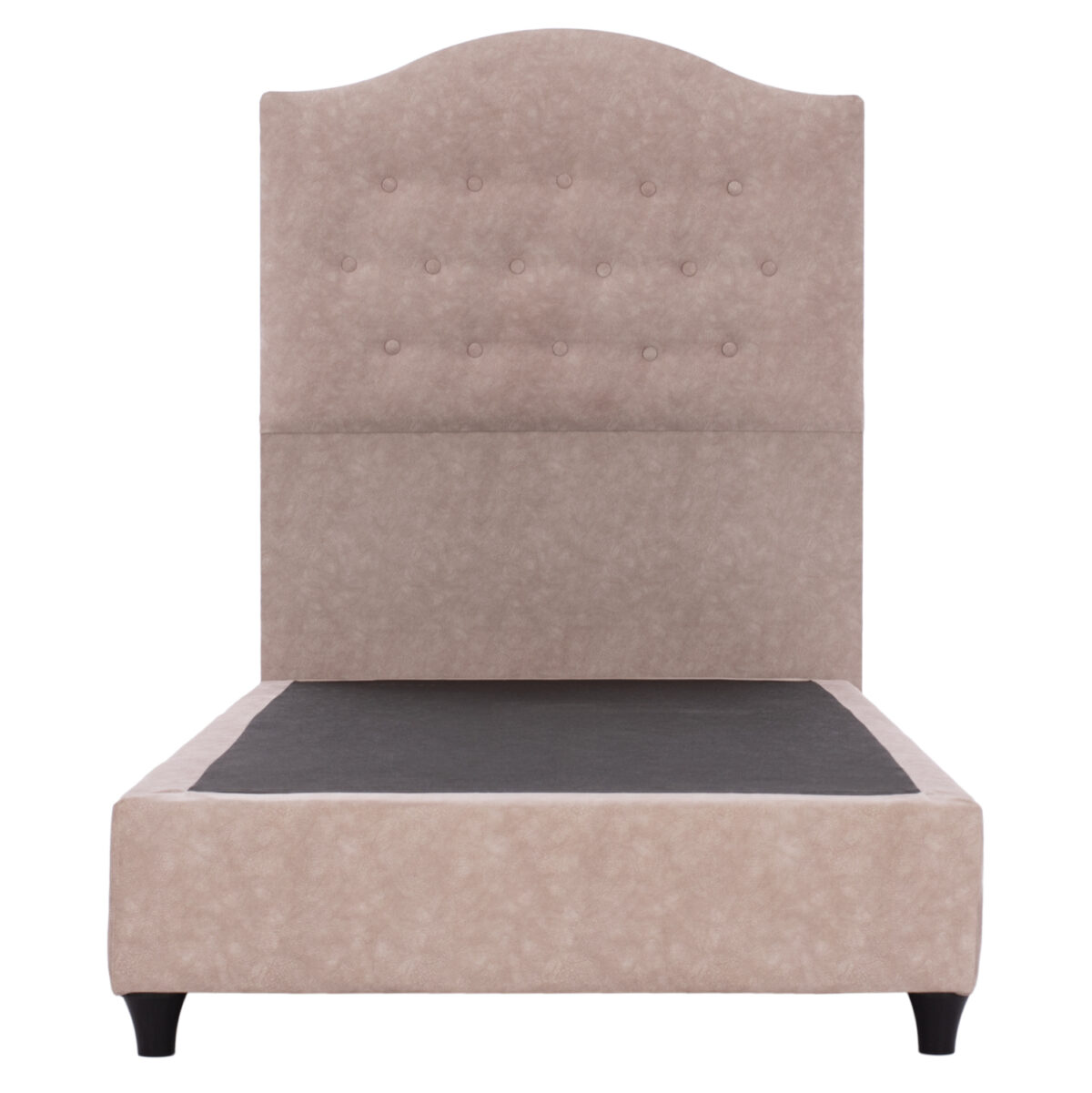 ΚΡΕΒΑΤΙ MALENA ΜΠΕΖ LH10.651.22 ΓΙΑ ΣΤΡΩΜΑ 90x200 εκ. - Image 4