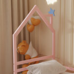 ΚΡΕΒΑΤΙ ΠΑΙΔΙΚΟ HOUSER LH10.676.06 τ.MONTESSORI ΞΥΛΟ ΠΕΥΚΟ ΡΟΖ- 190x90εκ - Image 3