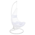 ΚΡΕΜΑΣΤΗ ΠΟΛΥΘΡΟΝΑ ΦΩΛΙΑ MILLIE LH10.5996.03 ΜΕΤΑΛΛΟ-ΣΥΝΘ.RATTAN ΛΕΥΚΟ Φ95x195Υεκ.