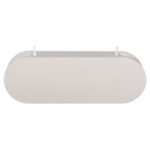 ΚΡΕΜΑΣΤΡΑ ΕΙΣΟΔΟΥ & ΚΛΕΙΣΤΟ ΡΑΦΙ STOR LH10.18078.01 ΜΕΛΑΜΙΝΗ ΛΕΥΚΗ 84x15.5x28.5Υεκ - Image 3