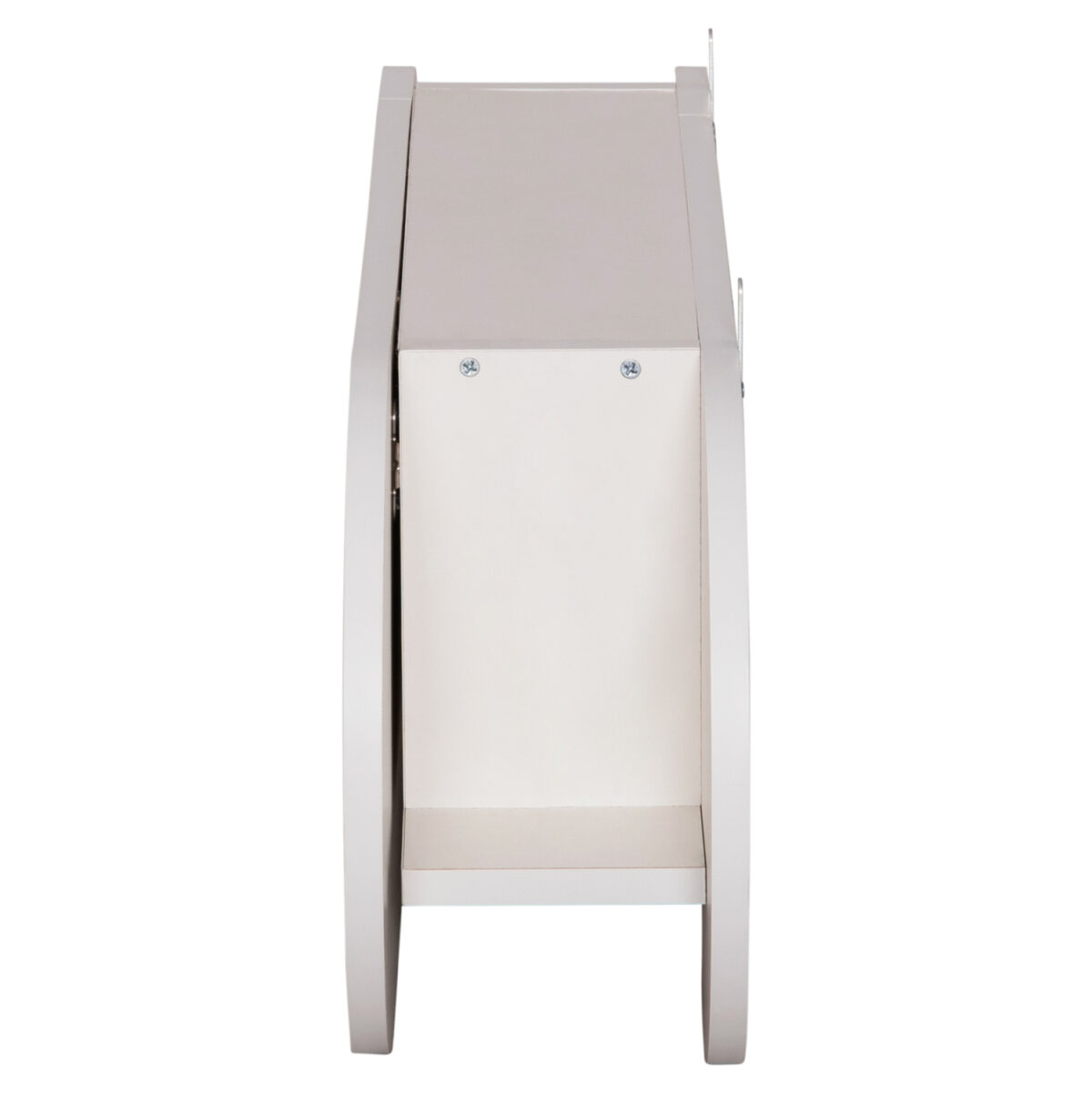 ΚΡΕΜΑΣΤΡΑ ΕΙΣΟΔΟΥ & ΚΛΕΙΣΤΟ ΡΑΦΙ STOR LH10.18078.01 ΜΕΛΑΜΙΝΗ ΛΕΥΚΗ 84x15.5x28.5Υεκ - Image 4