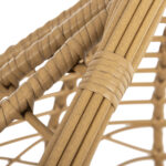 ΜΟΝΗ ΚΡΕΜΑΣΤΗ ΦΩΛΙΑ ME ΥΠΟΠΟΔΙΟ GRACIE LH10.5755.02 ΜΠΕΖ ΣΥΝΘ.RATTAN-ΓΚΡΙ ΜΕΤΑΛ.ΣΚΕΛΕΤΟΣ Φ104x200Υεκ - Image 5