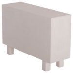 ΜΠΟΥΦΕΣ ΣΕΙΡΑ SANTORINI LH10.18048 MDF ΣΕ ΥΠΟΛΕΥΚΟ ΧΡΩΜΑ-3 ΣΥΡΤΑΡΙΑ & 2 ΠΟΡΤΕΣ 120x38x80Υεκ. - Image 5