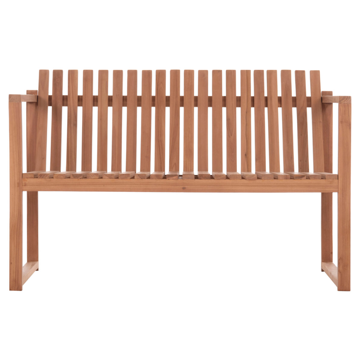 ΠΑΓΚΑΚΙ ΚΗΠΟΥ 2ΘΕΣΙΟ VED LH10.18124 ΞΥΛΟ TEAK--ΦΥΣΙΚΟ ΧΡΩΜΑ 130x60x86Υεκ. - Image 3