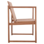 ΠΑΓΚΑΚΙ ΚΗΠΟΥ 2ΘΕΣΙΟ VED LH10.18124 ΞΥΛΟ TEAK--ΦΥΣΙΚΟ ΧΡΩΜΑ 130x60x86Υεκ. - Image 4