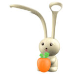 ΠΑΙΔΙΚΟ ΦΩΤΙΣΤΙΚΟ ΓΡΑΦΕΙΟΥ LED BADOO ΚΟΥΝΕΛΑΚΙ LH10.4456.04 ΚΙΤΡΙΝΟ ABS