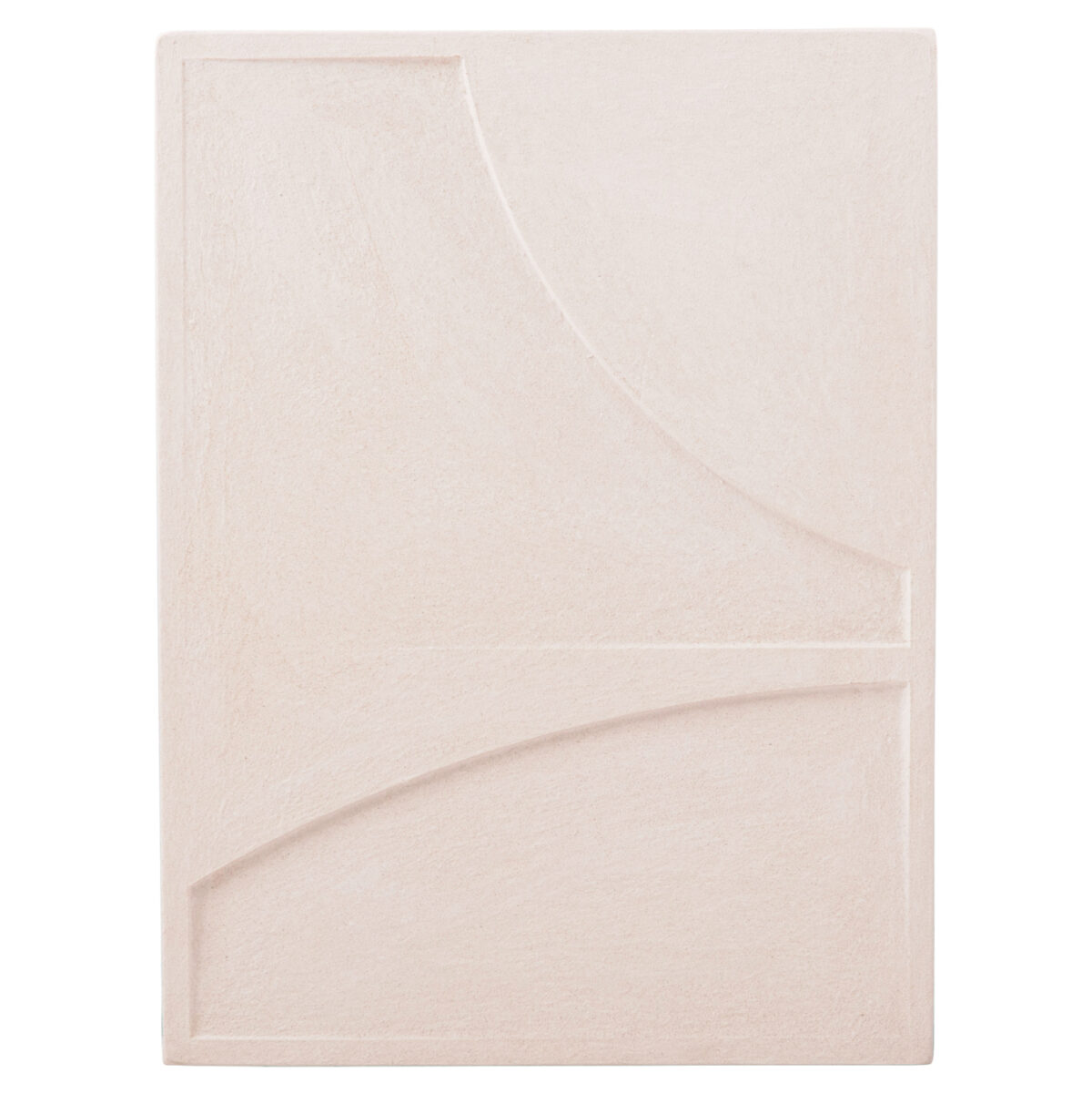 ΠΙΝΑΚΑΣ ΟΡΘΟΓΩΝΙΟΣ ΣΕΙΡΑ SANTORINI LH10.4509 MDF ΥΠΟΛΕΥΚΟ ΧΡΩΜΑ 60x4(πάχος)x80Υεκ. - Image 1