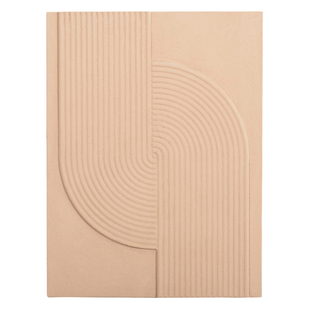 ΠΙΝΑΚΑΣ ΟΡΘΟΓΩΝΙΟΣ ΣΕΙΡΑ SANTORINI LH10.4521 MDF ΣΕ ΜΠΕΖ ΧΡΩΜΑ 60x4(πάχος)x80Υεκ. - Image 1