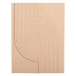 ΠΙΝΑΚΑΣ ΟΡΘΟΓΩΝΙΟΣ ΣΕΙΡΑ SANTORINI LH10.4521 MDF ΣΕ ΜΠΕΖ ΧΡΩΜΑ 60x4(πάχος)x80Υεκ.