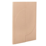 ΠΙΝΑΚΑΣ ΟΡΘΟΓΩΝΙΟΣ ΣΕΙΡΑ SANTORINI LH10.4521 MDF ΣΕ ΜΠΕΖ ΧΡΩΜΑ 60x4(πάχος)x80Υεκ. - Image 3