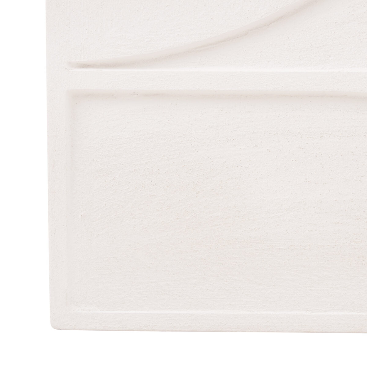 ΠΙΝΑΚΑΣ ΤΕΤΡΑΓΩΝΟΣ ΣΕΙΡΑ SANTORINI LH10.4508 MDF ΣΕ ΥΠΟΛΕΥΚΟ ΧΡΩΜΑ 80x4(πάχος)x80Υεκ. - Image 4