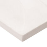 ΠΙΝΑΚΑΣ ΤΕΤΡΑΓΩΝΟΣ ΣΕΙΡΑ SANTORINI LH10.4508 MDF ΣΕ ΥΠΟΛΕΥΚΟ ΧΡΩΜΑ 80x4(πάχος)x80Υεκ. - Image 5